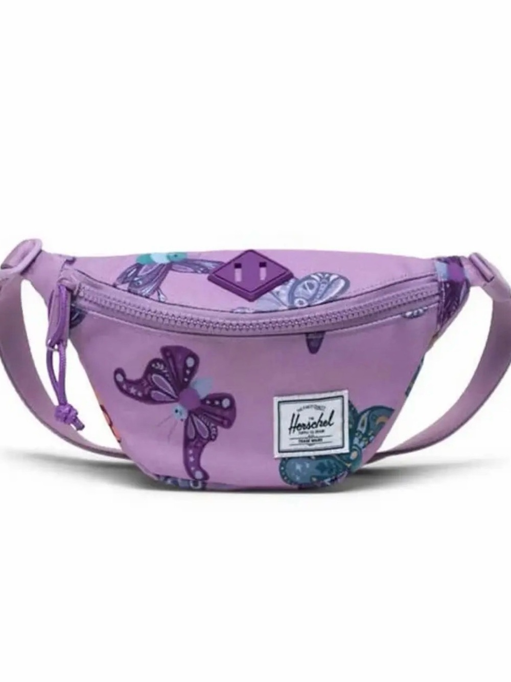 Little Herschel Heritage Hip Pack In Butterfly Lavendula 1 Liter Girls Purple